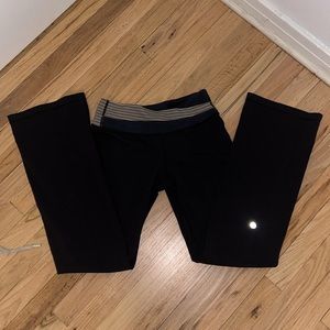 LULULEMON CROSSOVER FLARED LEGGINGS